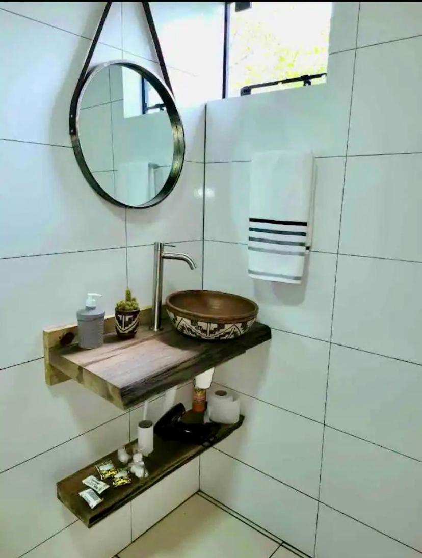 Cabana Sassafras Com Hidromassagem 阿尔弗雷多瓦格内尔 外观 照片