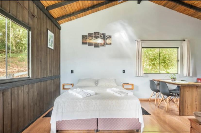 Cabana Sassafras Com Hidromassagem 阿尔弗雷多瓦格内尔 外观 照片