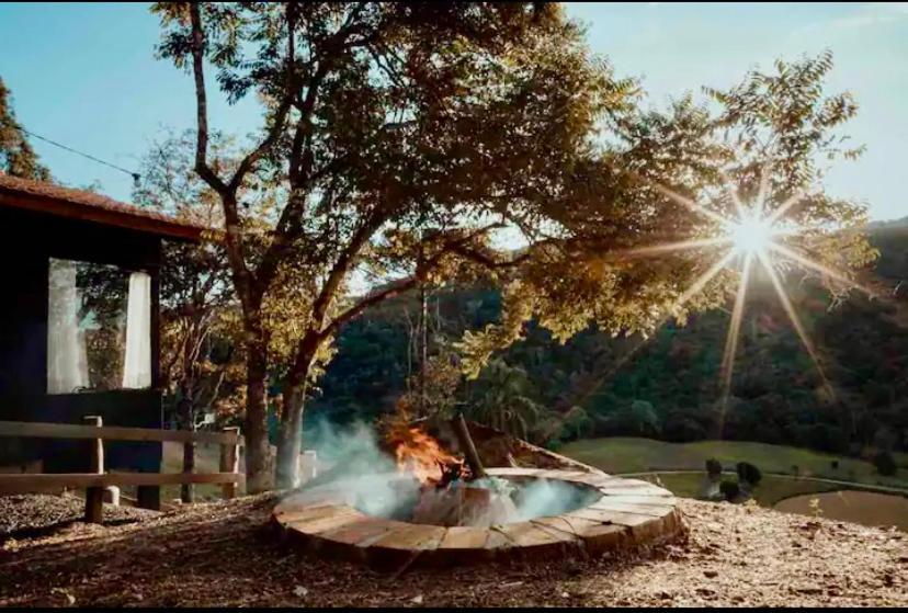 Cabana Sassafras Com Hidromassagem 阿尔弗雷多瓦格内尔 外观 照片